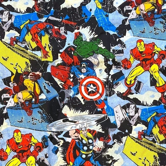 Marvel Comics by Eugene Textiles Graphic Fabric - 2012 - Picture 1 of 10